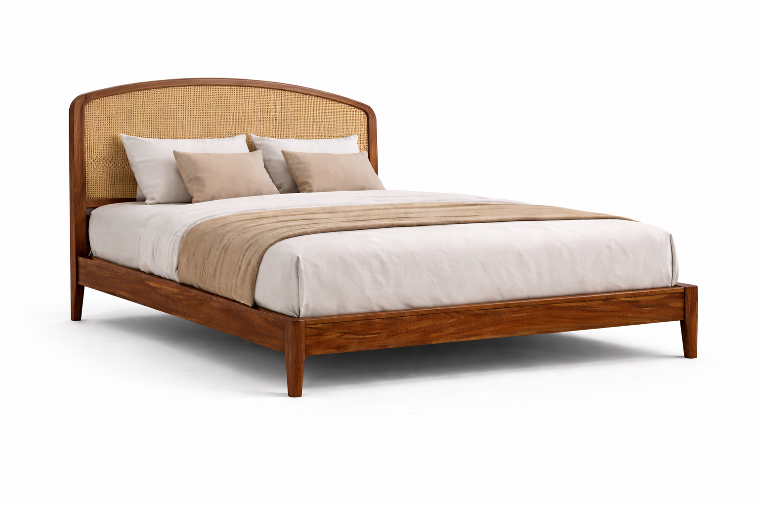Bravena Solid Wood Bed